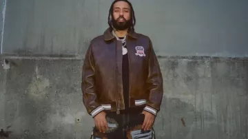 Who Decides War Black Flame Stained Glass Window Jeans usados por French Montana en Okay with Lil Baby (Video Musical Oficial)