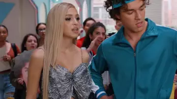 Isabel Marant Tresha Top worn by Lexi Haddad-DeFabrizio (Josie Totah) as seen in Saved by the Bell (S02E07)
