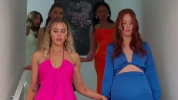 Kookaï Milan Wrap Top porté par Jade Wilden dans The Bachelor (S11E02)