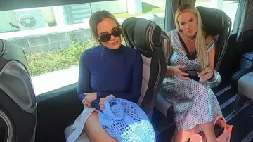 Fendi Fendig­ra­phy Mi­ni Leather Sil­ver worn by Heather Gay as seen in The Real Housewives of Salt Lake City (S04E14)