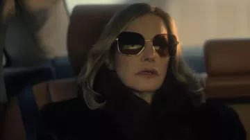 Tiffany & Co. TF3078B Pale Gold/Brown Gradient Lenses worn by Lorraine Lyon (Jennifer Jason Leigh) as seen in Fargo (S05E05)