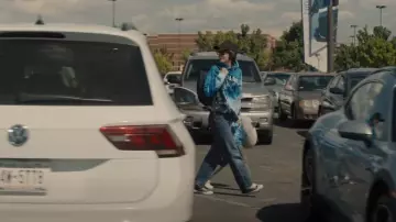 Dickies Thomasville Den­im Jeans worn by Lee (Brit Marling) as seen in A Murder at the End of the World (S01E06)