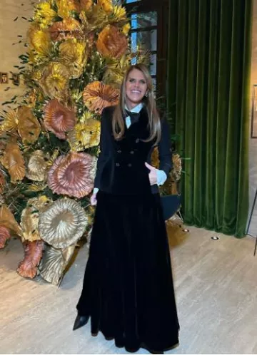 Dior Fitted Jacket worn by Anna Dello Russo at Dior Dinner on December 6, 2023