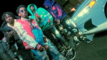 Botas Malibú de cuero negro Amiri usadas por Fivio Foreign en Get Deady by Fivio Foreign & 41 (Jenn Carter, Kyle Richh & TaTa) (Offa Pill) [Video oficial]