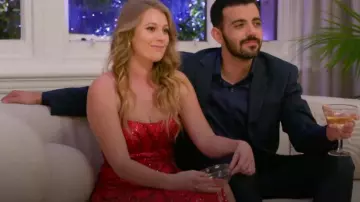 Robe Bariano Anastasia portée par Brea Marshall dans The Bachelor (S11E09)