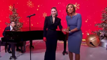 Sau Lee Indya Skirt worn by Katharine McPhee as seen in Good Morning America on December 13, 2023