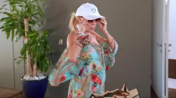 Camilla Drop Shoulder Playsuit worn by Ramona Singer as seen in The Real Housewives Ultimate Girls Trip (S04E02)