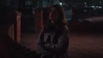Allsaints Nora Tie Dye Quilted Jacket worn by Sarah (Charly Clive) as seen in The Lazarus Project (S02E02)