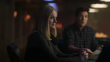 3.1 Phillip Lim Military Rib Mockneck Pullover worn by Wendy Byrde (Laura Linney) as seen in Ozark (S04E02)