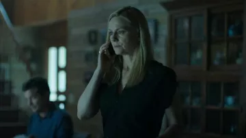 Zero + Maria Cornejo Lena Jumpsuit worn by Wendy Byrde (Laura Linney) as seen in Ozark (S04E06)