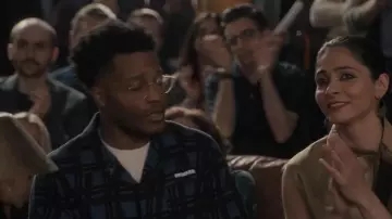 Empyre Kidd White Short Sleeve Button Up Shirt worn by Martin (Jermaine Fowler) as seen in A Murder at the End of the World (S01E07)