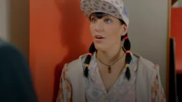 Vans Zig­gin But­ton­down Top worn by Cheyenna Sapp as seen in Acting Good (S02E10)