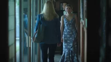 Theia Denver Dress worn by Charlotte Byrde (Sofia Hublitz) as seen in Ozark (S04E14)