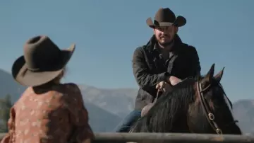 La veste courte portée par Rip Wheeler (Cole Hauser) dans la série Yellowstone (Saison 2 Episode 5)