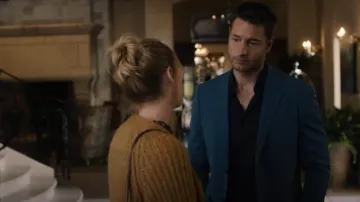 Tiger Of Sweden Men's Blue Suit Jacket worn by Kevin Pearson (Justin Hartley) as seen in This Is Us (S06E14)