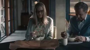 Sandro Fara­day Shirt worn by Rebecca Pearson (Mandy Moore) as seen in This Is Us (S06E15)