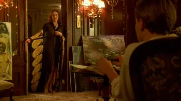 Bata kimono usada por Rose Dewitt Bukater (Kate Winslet) en el vestuario de la película Titanic