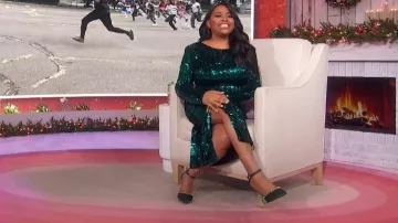 Katy Perry The Lookerr Closed Toe porté par Sherri Shepherd comme on le voit dans Sherri le 20 décembre 2023
