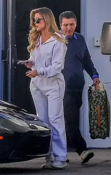 Fendi Silver Sequin and Bead Mini Baguette Purse worn by Khloé Kardashian  as seen in The Kardashians (S02E05)