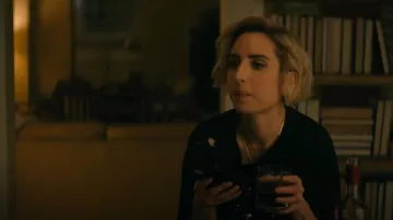 PS / LA Constellation Oversized T-Shirt worn by Mae (Zoe Lister-Jones) as seen in Slip (S01E01)