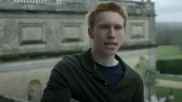 Tommy Hilfiger Long Sleeve Po­lo worn by Prince Harry as seen in The Crown (S06E10)