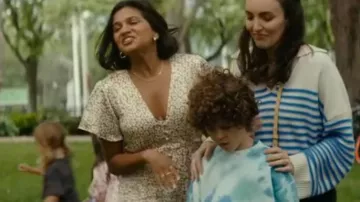 Suéter Maje Mariniere usado por Angie Reid como se ve en Slip (S01E03)
