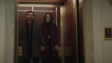 Hobbs London Tilda Single Breasted Coat worn by Benita Alexander (Mandy Moore) as seen in Dr. Death (S02E02)