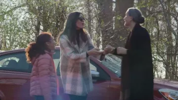 Gerard Darel Siana Coat worn by Benita Alexander (Mandy Moore) as seen in Dr. Death (S02E03)