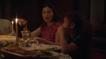 Reiss Livia Dress worn by Benita Alexander (Mandy Moore) as seen in Dr. Death (S02E03)