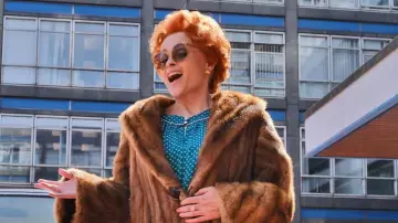 Christian Dior Sunglasses worn by Noele Gordon (Helena Bonham Carter) in Nolly TV series (S01E01)