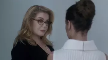 Gafas marrones usadas por Fabienne Dangeville (Catherine Deneuve) en la película La Verdad
