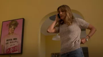 Marcs Valencia Sprinkle Knit usado por Olympia 'Oly' Chalmers-Davis (Nathalie Morris) como se ve en Bump (S03E06)