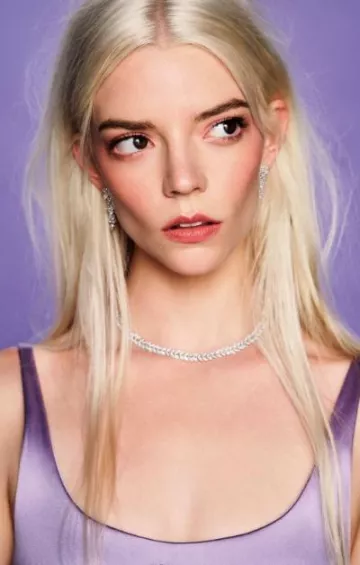Tiffany & Co. Victoria Mixed Cluster Earrings worn by Anya Taylor-Joy at Elle Japan on January, 2024