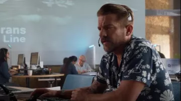 Banks Journal Oliver Shirt worn by Rick (Zachary Knighton) as seen in Magnum P.I. (S05E19)