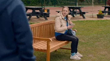 Chaussures Nike Air Max 90 Futura 'Mika Green' portées par Abby Walker (Danya Griver) dans Fool Me Once (S01E05)