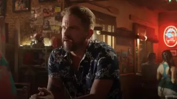 Deus Ex Machina Ralph Soso Shirt worn by Rick (Zachary Knighton) as seen in Magnum P.I. (S05E20)