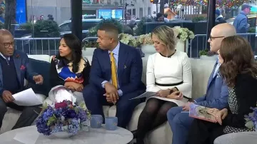 Eliza J Fit & Flare Dress worn by Dylan Dreyer as seen in Today on January 4, 2024