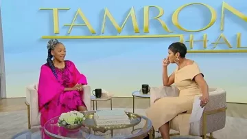 Torlowei Nana Boubou in Azalea worn by Erika Alexander as seen in Tamron Hall Show on January 4, 2024