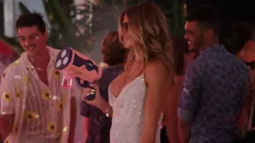Balmain Pink Nylon Bra worn by Candiace Dillard Bassett as seen in The Real  Housewives Ultimate Girls Trip (S03E01)