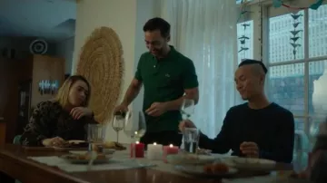 Lacoste Polo Shirt worn by Jude Persand (Fayssal Bazzi) as seen in The Twelve (S01E05)