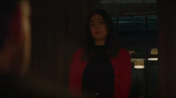 Proenza Schouler Ribbed Cardigan worn by Benita Alexander (Mandy Moore) as seen in Dr. Death (S02E04)