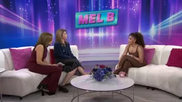 Skims All-In-One Scoop Neck Onesie worn by Mel B as seen in Today with Hoda & Jenna on January 8, 2024