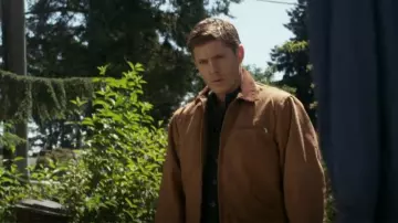 Carhartt Tan Jacket worn by Dean Winchester (Jensen Ackles) as seen in Supernatural (S06E01)