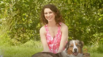 Anthropologie Postmark Dress worn by Amelia Richardson (Liane Balaban) as seen in Supernatural (S08E03)