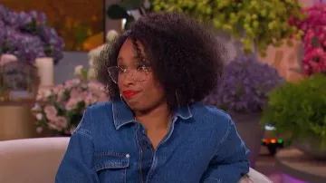 Combinaison à manches longues cμCargo de River Island portée par Jennifer Hudson dans The Jennifer Hudson Show le 8 janvier 2024