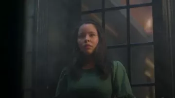 Nation Ltd Bar­dot Top worn by Mariana Adams Foster (Cierra Ramirez) as seen in Good Trouble (S05E12)