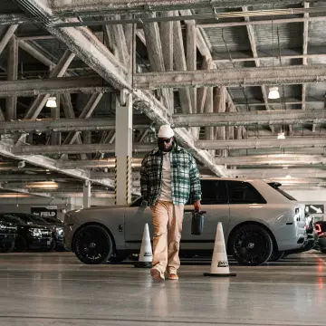 Jordan x Cactus Jack Khaki Drawstring Pants worn by Davante Adams on the Instagram account @taeadams