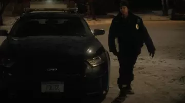 Sorel Caribou Faux Fur Lace-Up Boots worn by Minnesota Police Deputy Indira Olmstead (Richa Moorjani) as seen in Fargo (S05E06)