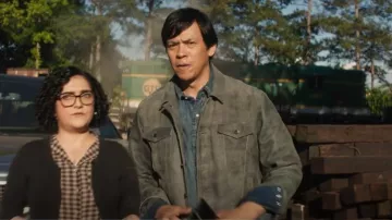 John Varvatos Andrew Jacket worn by Henry Black Crow Lopez (Chaske Spencer) as seen in Echo (S01E02)