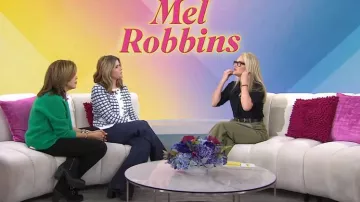 Veronica Beard Wynter Lug Sole Mule portée par Jenna Bush Hager comme on le voit dans Today with Hoda & Jenna le 12 janvier 2024